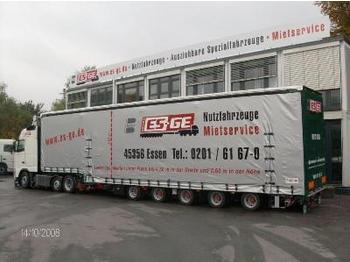 Dinkel 5-Achs-MEGA-Sattelauflieger - gekröpft - Lavloader semitrailer