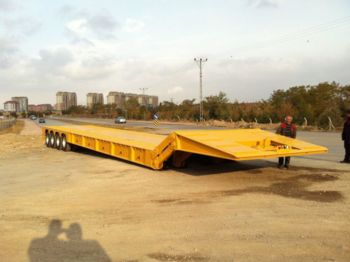 EMIRSAN Front Loading Lowbed Trailer - Lavloader semitrailer