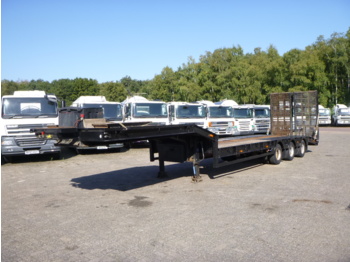 King 3-axle semi-lowbed trailer + ramps - Lavloader semitrailer
