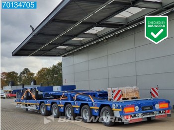 SCHEUERLE Euro Axle 2+5 More axles Hydr. Neck 650 cm Extendable 7x Steeraxle Hydr. Ramps - Lavloader semitrailer