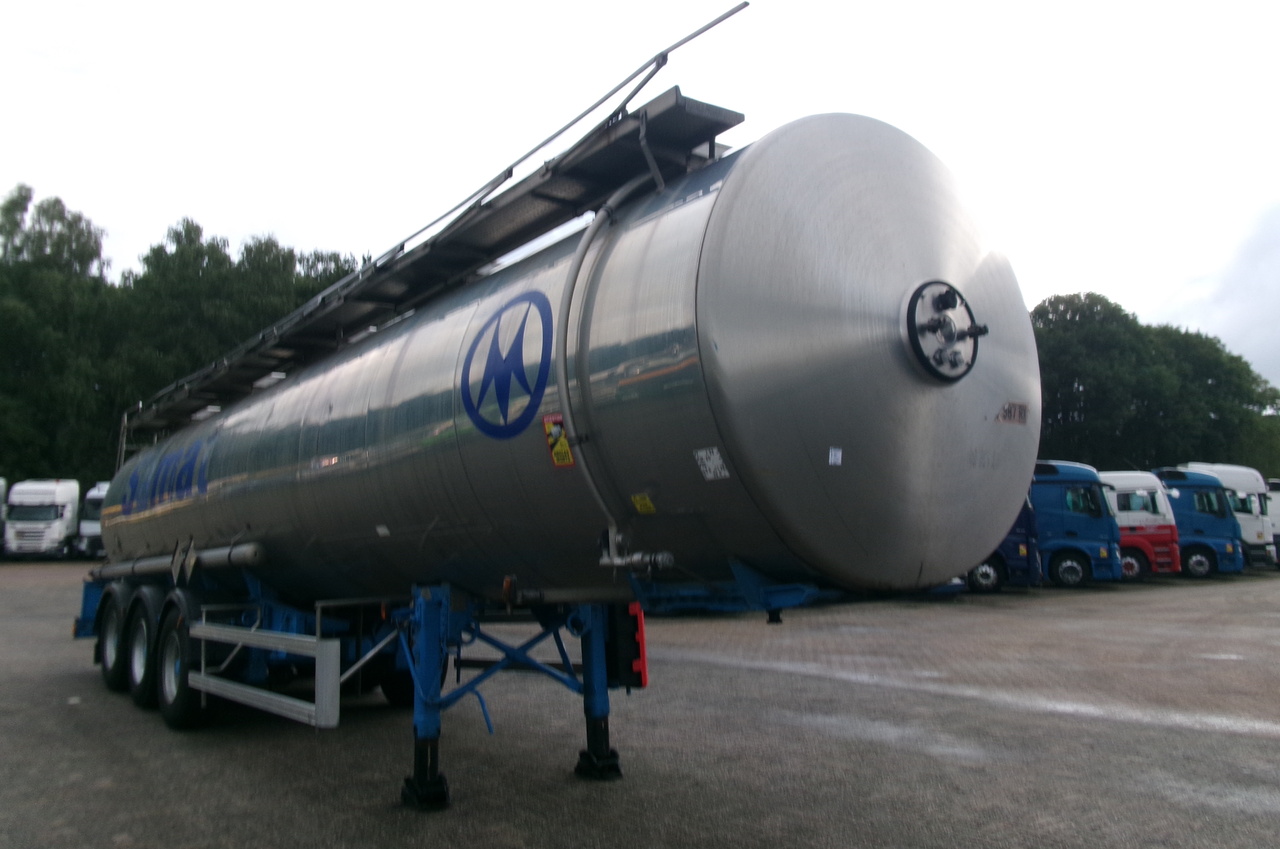 Tanksemi for transport av kjemikalier Magyar Chemical tank inox 32.5 m3 / 1 comp: bilde 2
