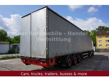 Sommer SP24-180-S-CU-CL Bandwagen *Tautliner/Edscha  - Med walking floor semitrailer
