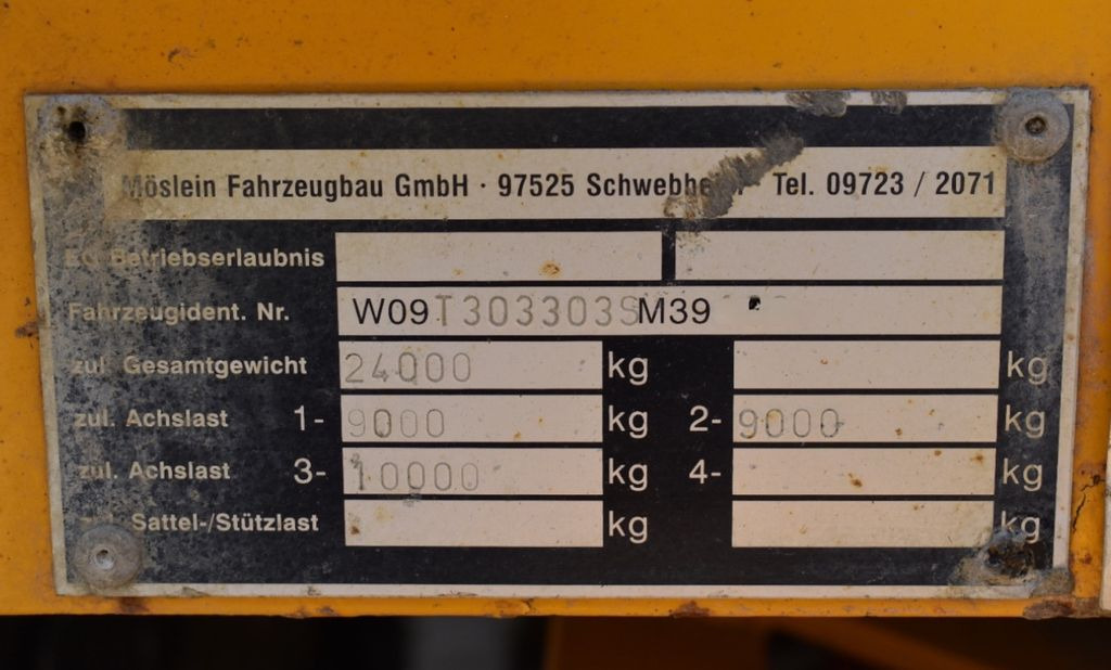 Lavloader semitrailer Möslein T3 Schwebheim/Verbreiterbar,Hydr.Rampen,BPW: bilde 15