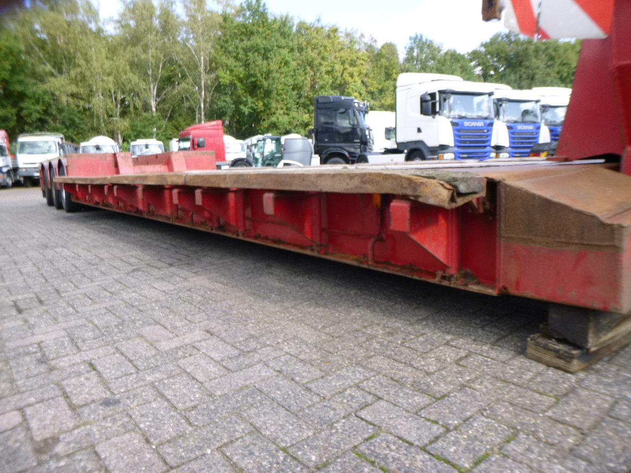 Lavloader semitrailer Nooteboom 3-axle lowbed trailer EURO-60-03 / 77 t: bilde 15