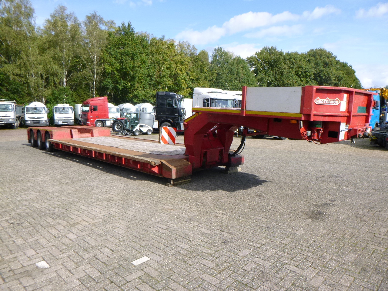 Lavloader semitrailer Nooteboom 3-axle lowbed trailer EURO-60-03 / 77 t: bilde 2
