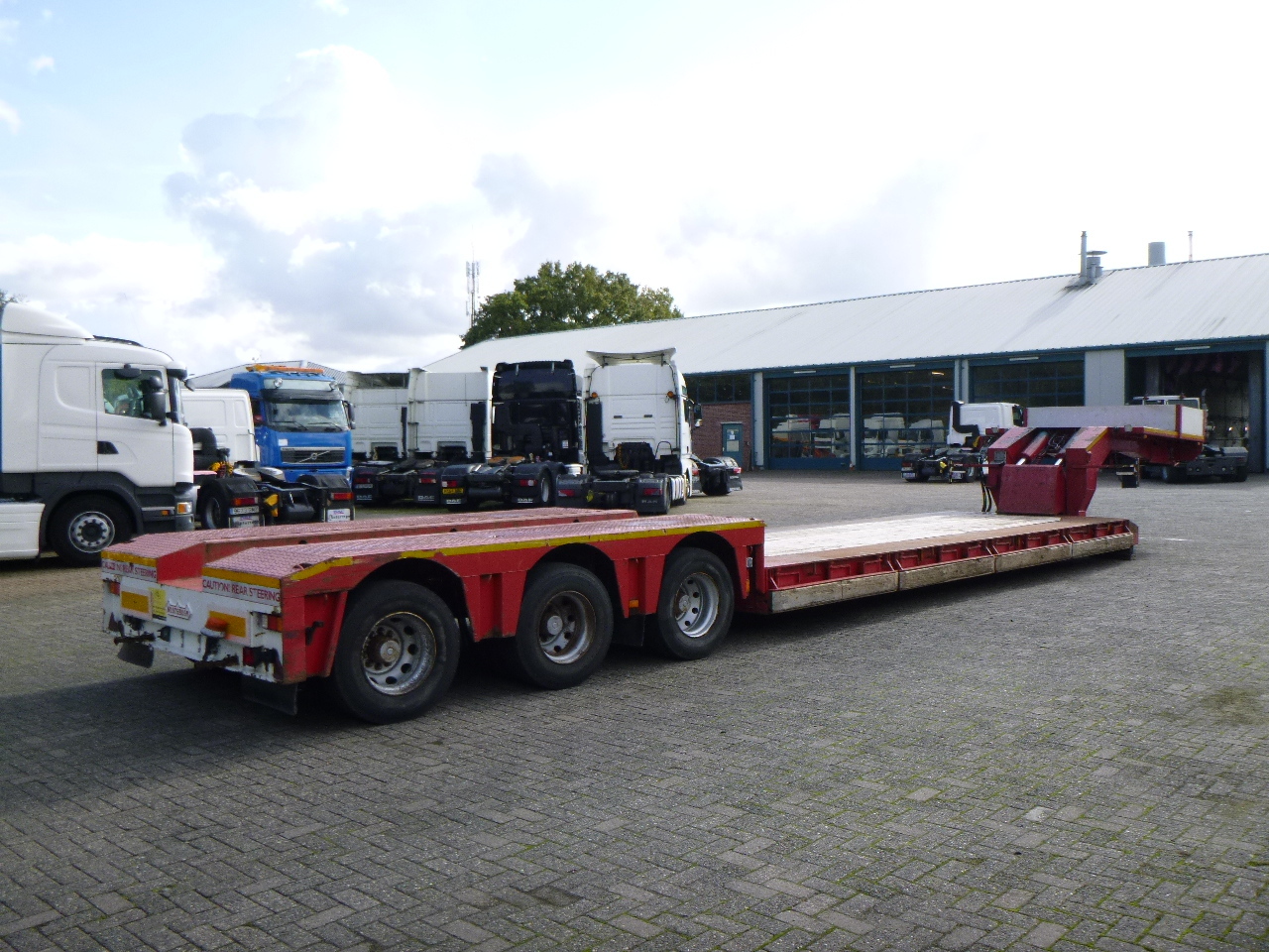 Lavloader semitrailer Nooteboom 3-axle lowbed trailer EURO-60-03 / 77 t: bilde 6