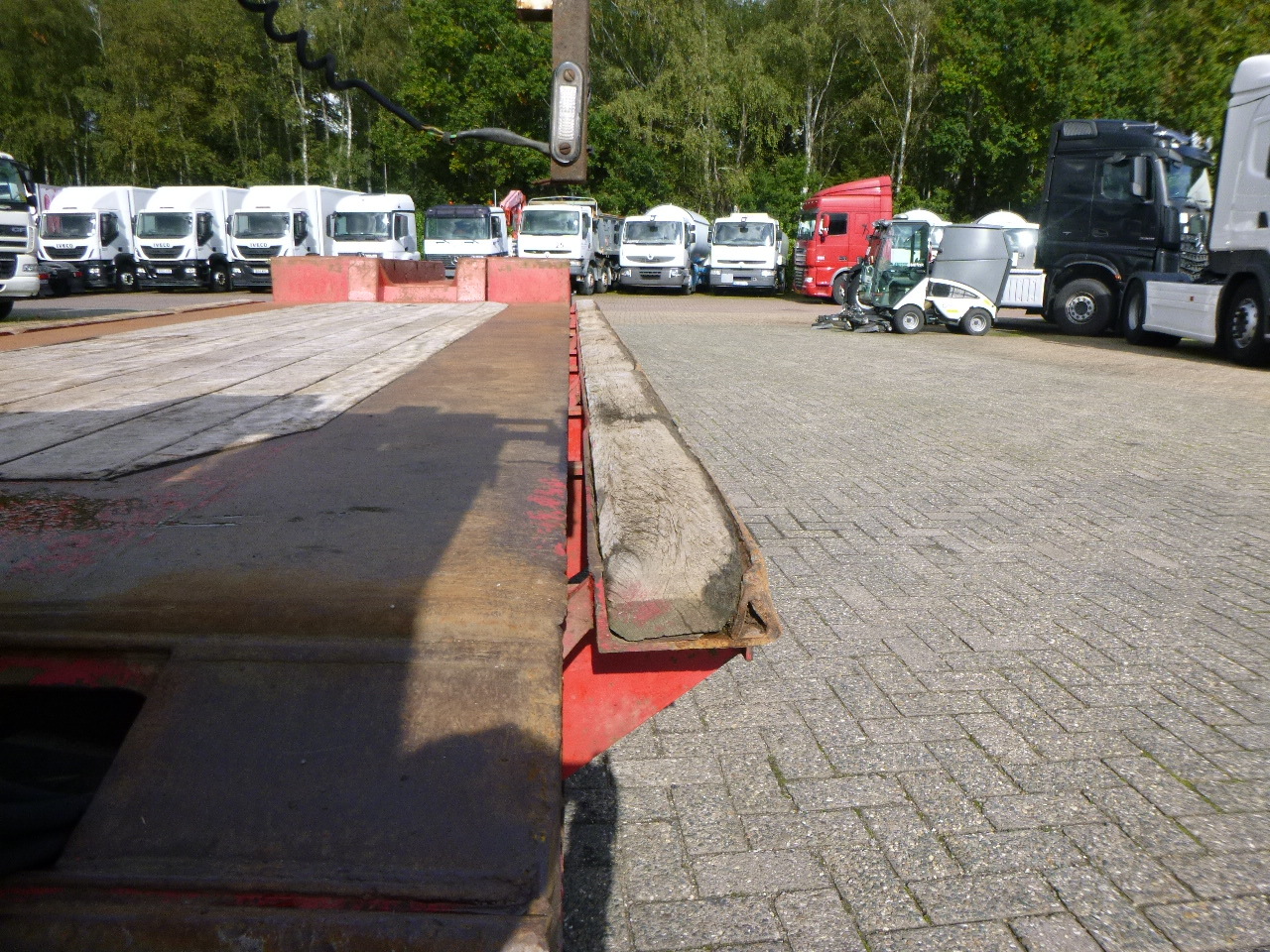 Lavloader semitrailer Nooteboom 3-axle lowbed trailer EURO-60-03 / 77 t: bilde 14