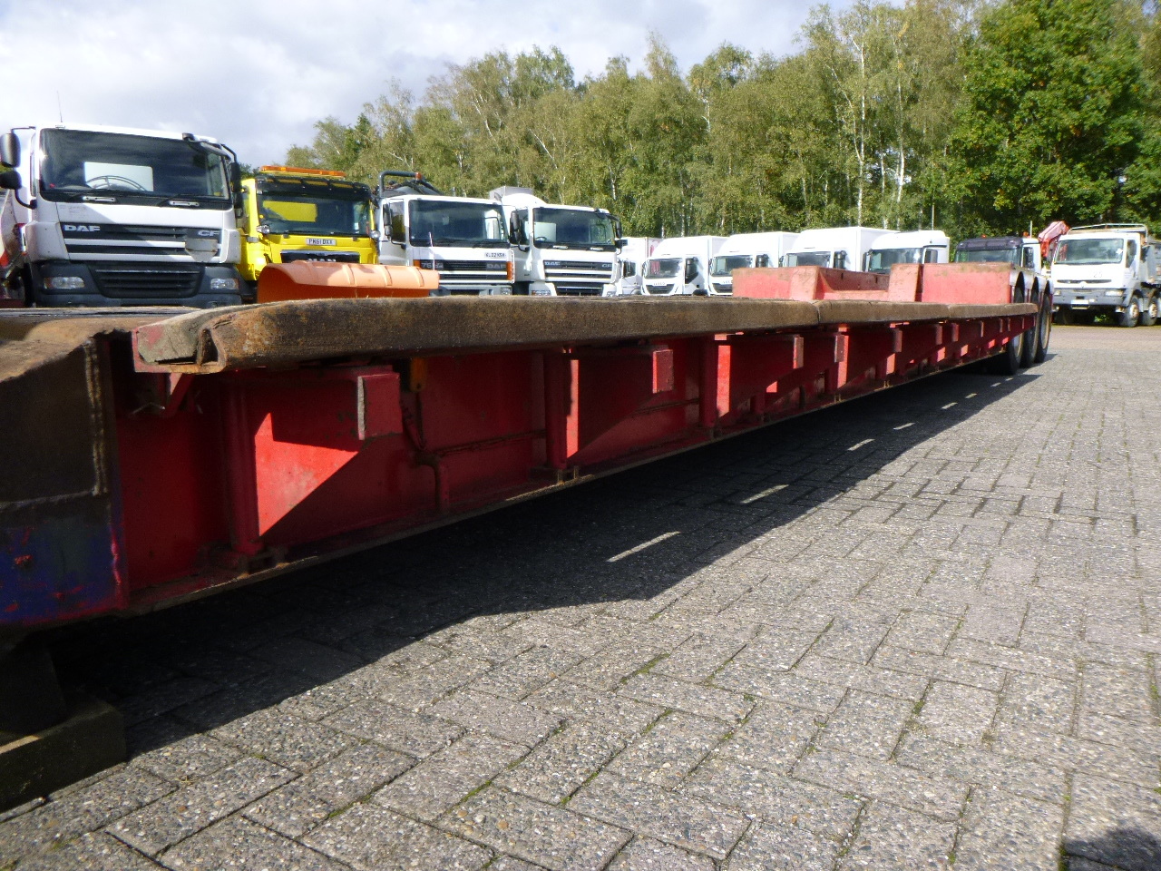Lavloader semitrailer Nooteboom 3-axle lowbed trailer EURO-60-03 / 77 t: bilde 13