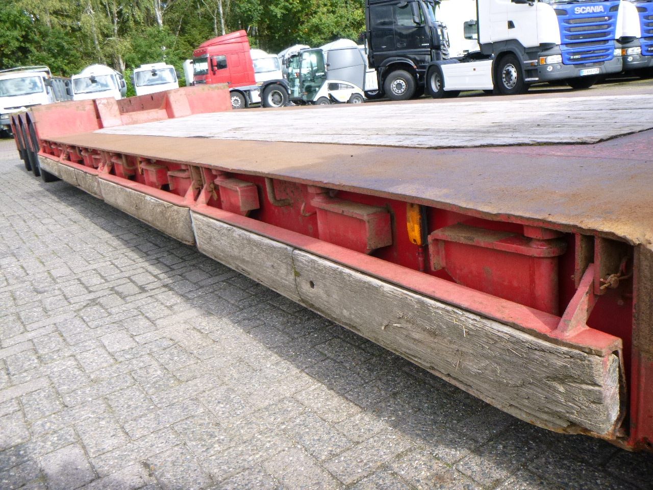 Lavloader semitrailer Nooteboom 3-axle lowbed trailer EURO-60-03 / 77 t: bilde 11