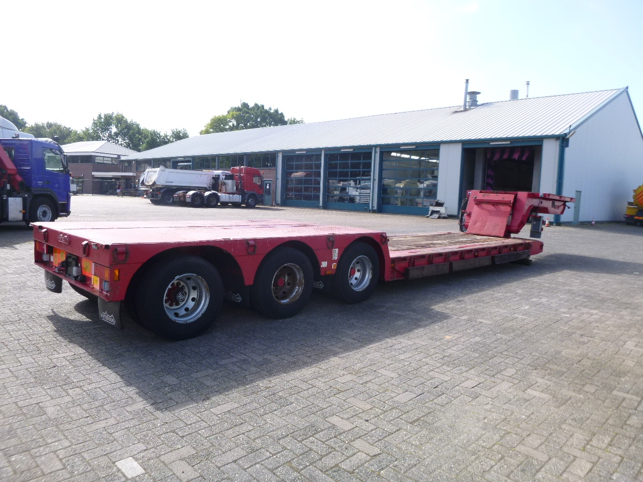 Lavloader semitrailer Nooteboom 3-axle lowbed trailer OSDAZ-56: bilde 8