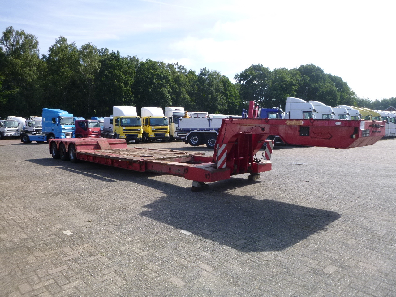 Lavloader semitrailer Nooteboom 3-axle lowbed trailer OSDAZ-56: bilde 2