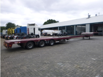 Lavloader semitrailer Nooteboom 3-axle semi-lowbed trailer extendable 14.5 m + ramps: bilde 4