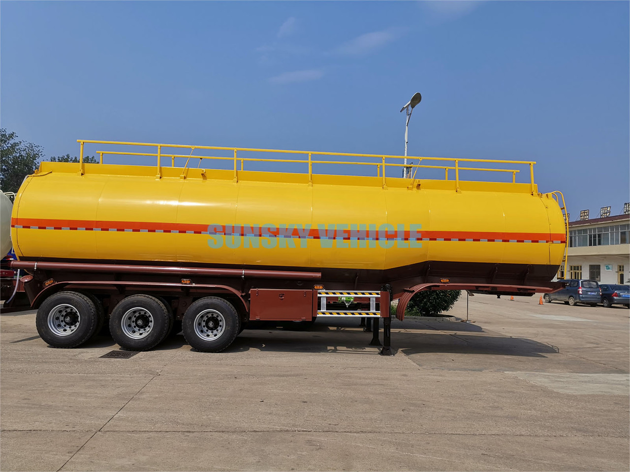 Ny Tanksemi for transport av drivstoff SUNSKY 3 Axle Fuel Tanker Trailer: bilde 4