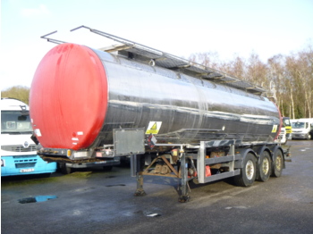 Clayton Chemical tank inox 30.4 m3 / 1 comp + pump - Tanksemi