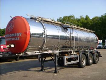 Clayton Chemical tank inox 30 m3 / 1 comp - Tanksemi