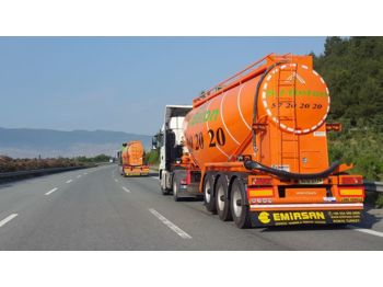 EMIRSAN Customized Cement Tanker Direct from Factory - Tanksemi