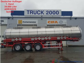  GoFa*Chemie*34.000L.*V2A*ADR/ GGVS*Isoliert - Tanksemi