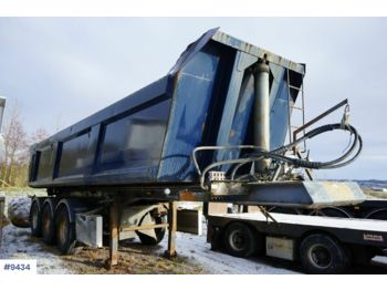  Nor-Slep 3 axle tipping semi with sliding bogie. - Tippsemi
