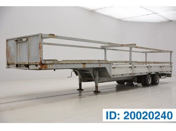 Lavloader semitrailer Titan Low bed trailer: bilde 1