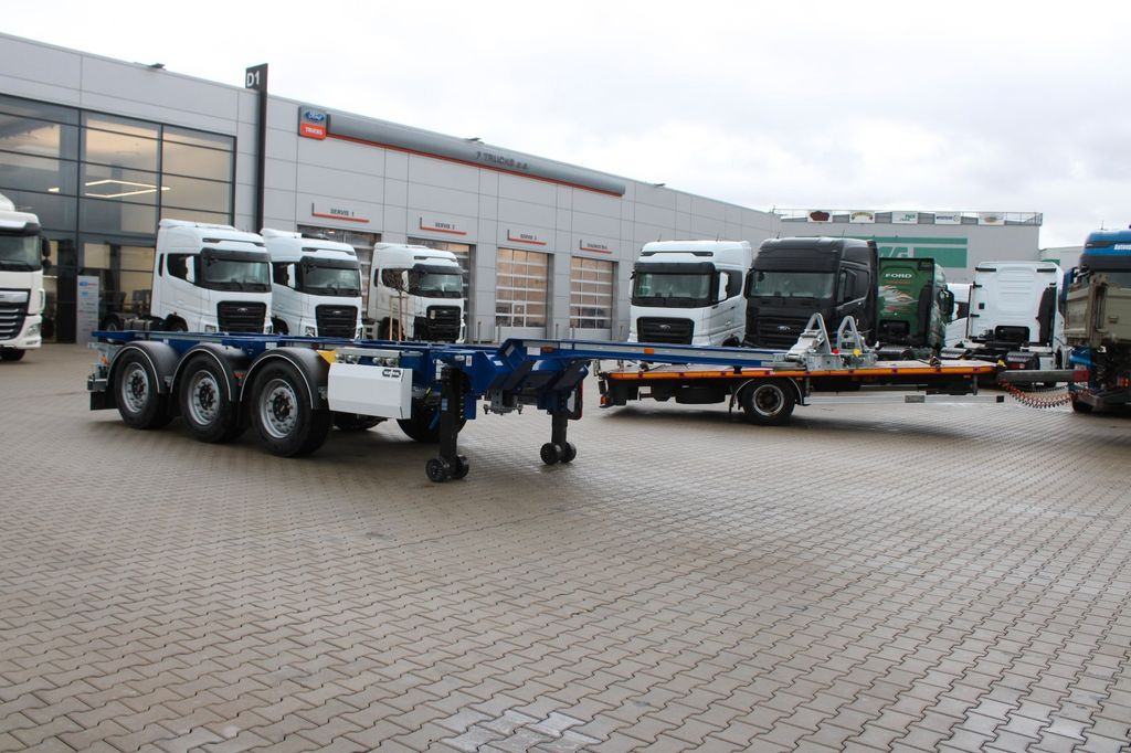 Ny Chassis semitrailer Vanhool A3C002, AXLES 9t, ADR (AT,FL, ExII, ExIII),NEW!!: bilde 3