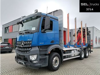 Tømmer Mercedes-Benz Arocs 2648 / 6x4 / Palfinger / Retarder
