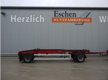 Meiller Schlitten, Luft, BPW, Scheibenbremse  - Container-transport/ Vekselflak tilhenger