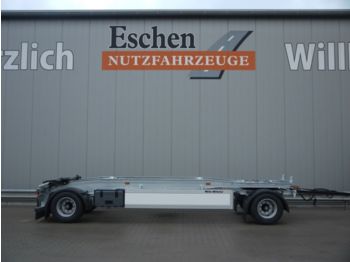 Müller-Mitteltal RS-T 18.0 t, Zw. Bereift, Schlitten, verzinkt  - Container-transport/ Vekselflak tilhenger