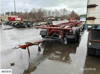 Container-transport/ vekselflak tilhenger Roadex LVS 38