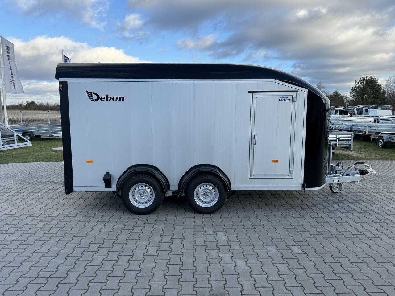 Leie Debon C800 furgon van trailer 3000 KG GVW car transporter Cheval Debon Debon C800 furgon van trailer 3000 KG GVW car transporter Cheval Debon: bilde 16