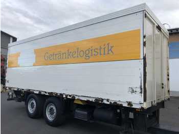 Distribusjon av drikkevarer tilhenger ZFKO18 2 Achsen Getränkekoffer+LBW Schwenkwand