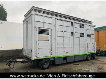 KABA 3 Stock  Hubdach Vollalu 7,30m  - Dyretransport tilhenger