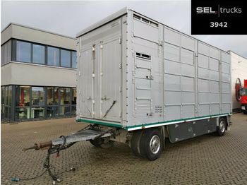 Pezzaioli RBA 22 / 3 Stock / German  - Dyretransport tilhenger