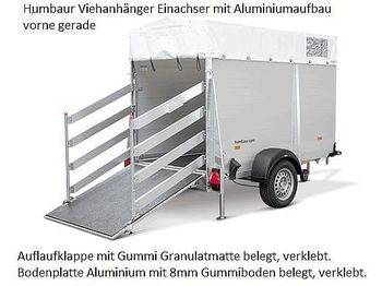 Ny Dyretransport tilhenger Humbaur - HEV 152513 Alu Viehanhänger Einachser 1,5to: bilde 1