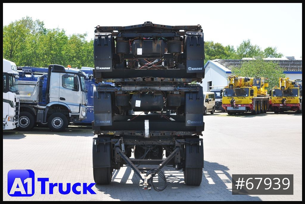 Container-transport/ Vekselflak tilhenger KRONE 3 er Paket Bj 2014 und 2015, 1 Vorbesitzer, Standard: bilde 14