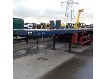  Nooteboom Tri Axle Double Extendable Flat Bed Trailer c/w All Steer - Kapellhenger