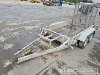  Indespension 2.7 Ton Twin Axle Plant Trailer, Ramp - Maskinhenger