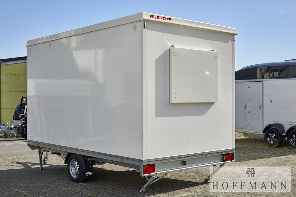 Ny Skaphenger, Tilhenger Respo RESPO Mannschaftswagen / Büro 4 m für 6 Mann mit Toilette / Lager: bilde 4