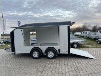 Debon C800 furgon van trailer 3000 KG GVW car transporter Cheval Liber - Skaphenger