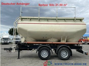  Tonne Spitzer Silo 21.50 m³ Staub.- Rieselgüter - Tankhenger