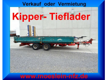 Langendorf TAK 9,5/6 Tandemkipper- Tieflader  - Tipphenger