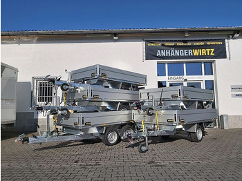  Wm Meyer - HLNK 1523/141 1500kg Metallboden Aluwände - Tipphenger