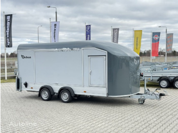 Debon C1000 van cargo 3500 kg 5m closed trailer for 1 car doors - Transporter tilhenger
