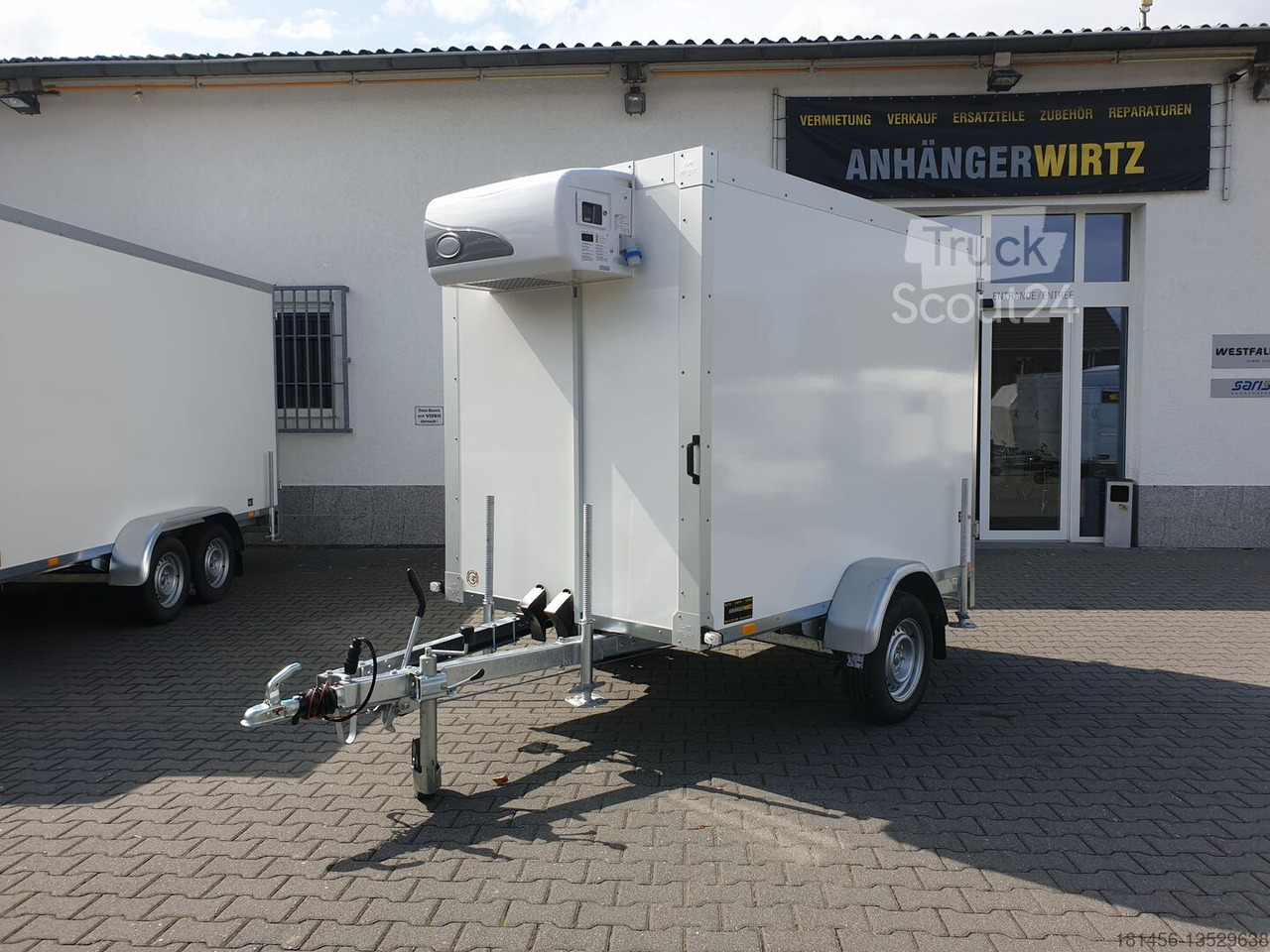 Ny Kjølehenger mobile Kühlzelle 60mm isoliert mit Standstützen 230Volt Govi Kühlung direkt verfügbar Neu: bilde 3