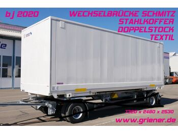 Container-transport/ Vekselflak tilhenger SCHMITZ