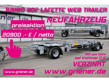 Container-transport/ Vekselflak tilhenger WEB TRAILER