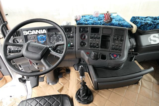 Trekkvogn Scania R 164 6x2, V8, Hydraulik, ADR, Klima,Lampenbügel: bilde 15