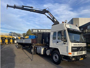 Trekkvogn Volvo FL 12.380 Hiab 195 + City Trailer: bilde 1