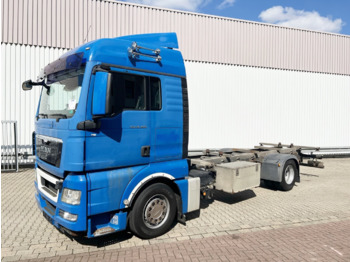 Container-transport/ Vekselflak lastebil MAN TGX 18.400