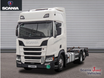 Container-transport/ Vekselflak lastebil SCANIA R 450
