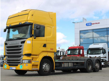 Container-transport/ Vekselflak lastebil SCANIA R 410